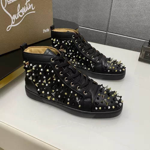 Replica Christian Louboutin High Top Shoes For Women #1388051 $98.00 USD for Wholesale