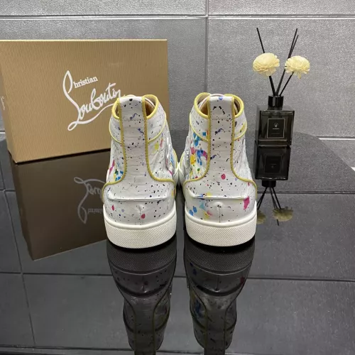 Replica Christian Louboutin High Top Shoes For Men #1388056 $102.00 USD for Wholesale