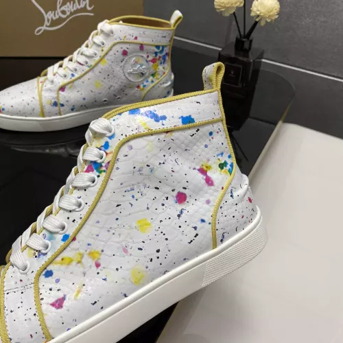 Replica Christian Louboutin High Top Shoes For Men #1388056 $102.00 USD for Wholesale
