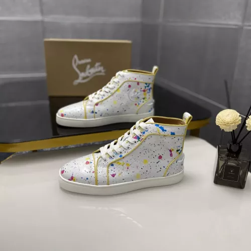 Replica Christian Louboutin High Top Shoes For Women #1388058 $102.00 USD for Wholesale