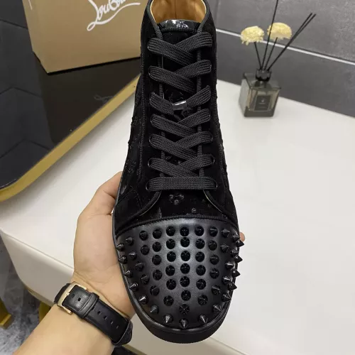 Replica Christian Louboutin High Top Shoes For Men #1388064 $100.00 USD for Wholesale