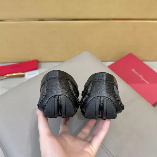 Replica Salvatore Ferragamo Leather Shoes For Men #1388077 $96.00 USD for Wholesale