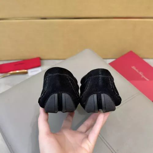 Replica Salvatore Ferragamo Leather Shoes For Men #1388085 $96.00 USD for Wholesale