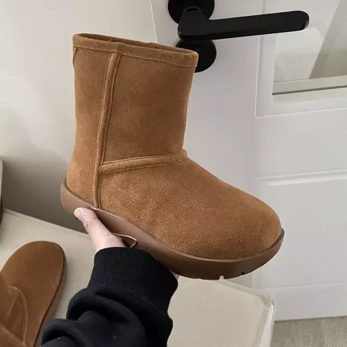 Replica Bottega Veneta BV Boots For Women #1388174 $100.00 USD for Wholesale