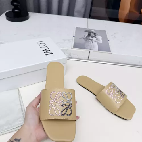 Replica LOEWE Slippers For Women #1388330 $82.00 USD for Wholesale