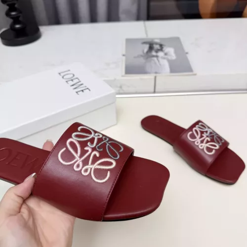 Replica LOEWE Slippers For Women #1388332 $82.00 USD for Wholesale