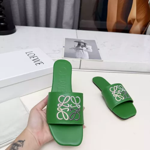 Replica LOEWE Slippers For Women #1388333 $82.00 USD for Wholesale