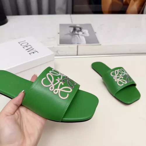 Replica LOEWE Slippers For Women #1388333 $82.00 USD for Wholesale