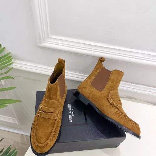 Replica Yves Saint Laurent YSL Boots For Women #1388346 $140.00 USD for Wholesale