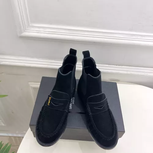 Replica Yves Saint Laurent YSL Boots For Women #1388348 $140.00 USD for Wholesale