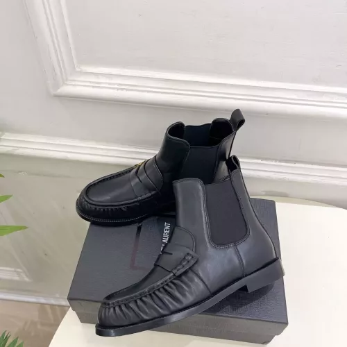 Replica Yves Saint Laurent YSL Boots For Women #1388349 $140.00 USD for Wholesale