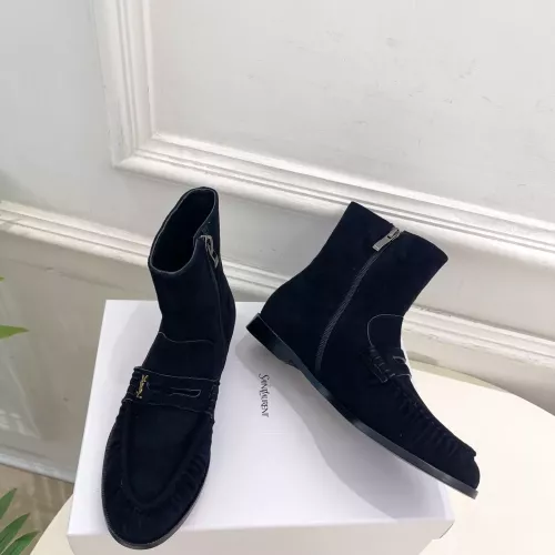 Replica Yves Saint Laurent YSL Boots For Women #1388351 $158.00 USD for Wholesale