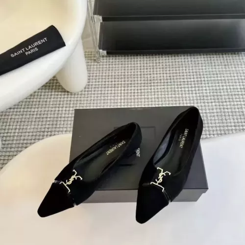 Yves Saint Laurent YSL Flat Shoes For Women #1388550