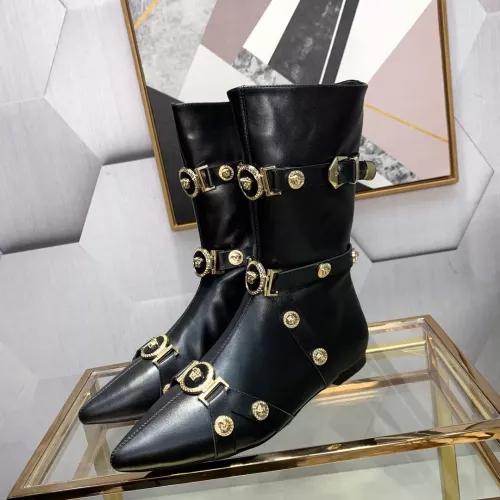 Replica Versace Boots For Women #1388587 $125.00 USD for Wholesale