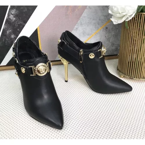 Replica Versace Boots For Women #1388589 $92.00 USD for Wholesale