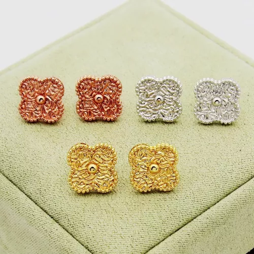 Replica Van Cleef & Arpels Earrings For Women #1388769 $25.00 USD for Wholesale