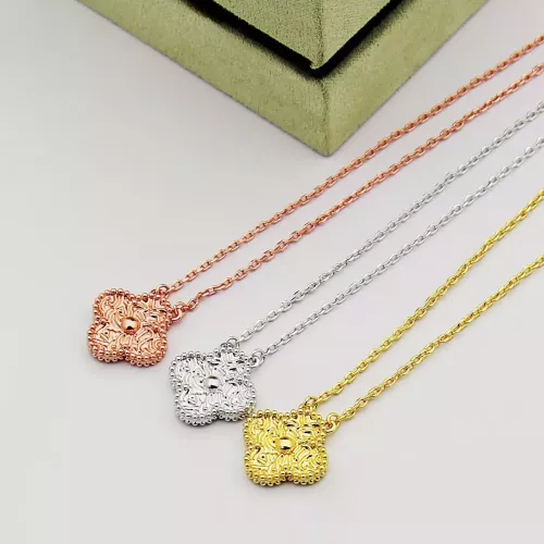Replica Van Cleef & Arpels Necklaces For Women #1389212 $25.00 USD for Wholesale