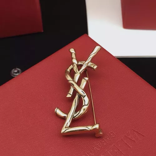 Replica Yves Saint Laurent Brooches For Women #1389544 $27.00 USD for Wholesale