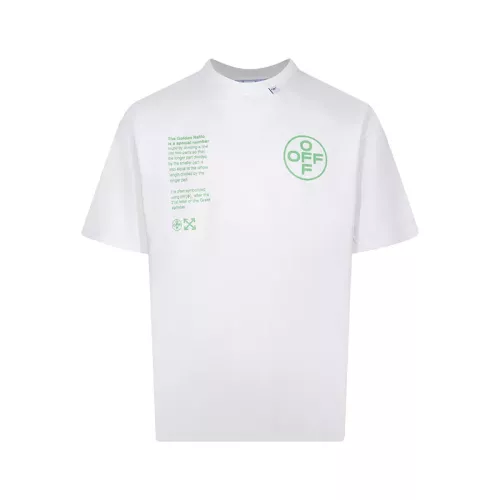 Off-White T-Shirts Short Sleeved For Unisex #1389754