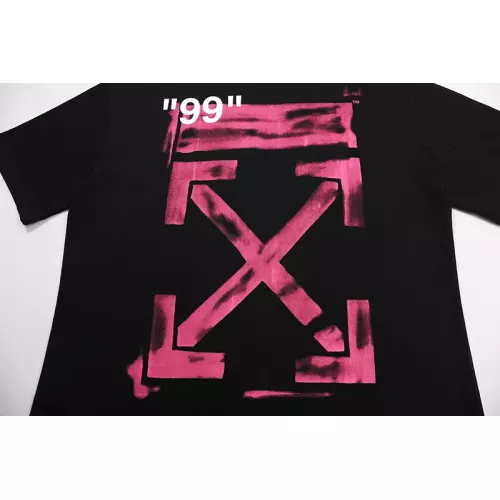 Replica Off-White T-Shirts Short Sleeved For Unisex #1389793 $40.00 USD for Wholesale