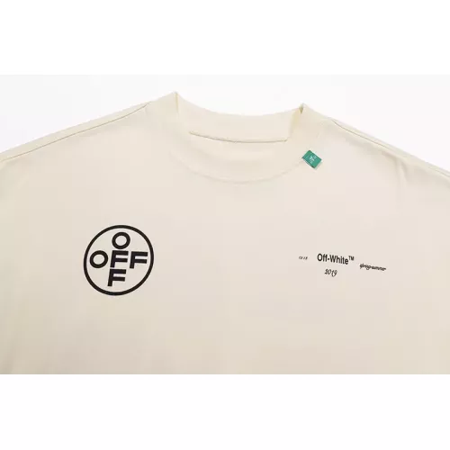 Replica Off-White T-Shirts Short Sleeved For Unisex #1389794 $40.00 USD for Wholesale