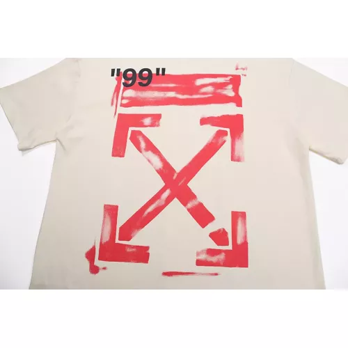 Replica Off-White T-Shirts Short Sleeved For Unisex #1389794 $40.00 USD for Wholesale