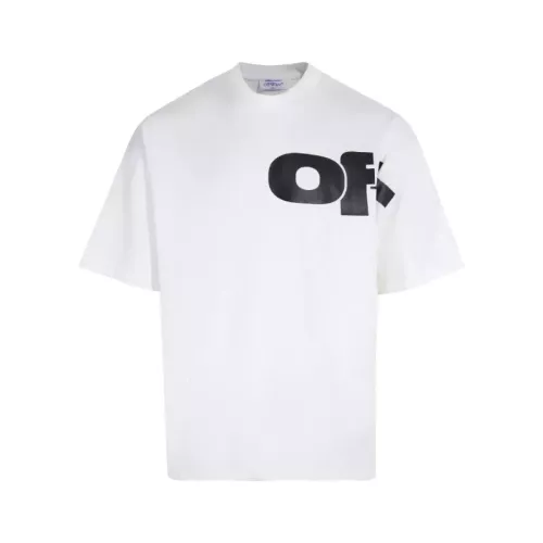 Off-White T-Shirts Short Sleeved For Unisex #1389834