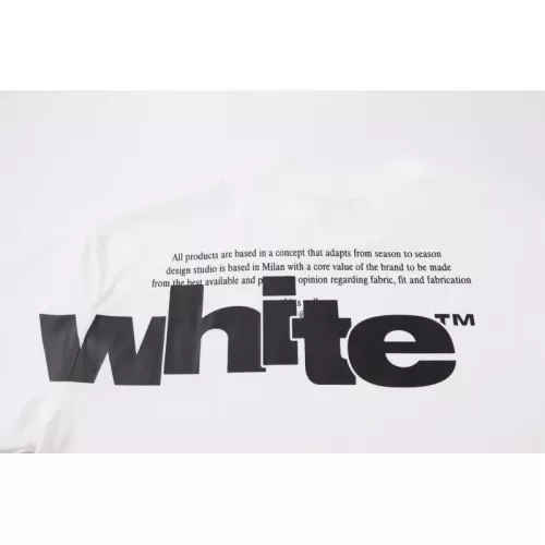 Replica Off-White T-Shirts Short Sleeved For Unisex #1389834 $40.00 USD for Wholesale