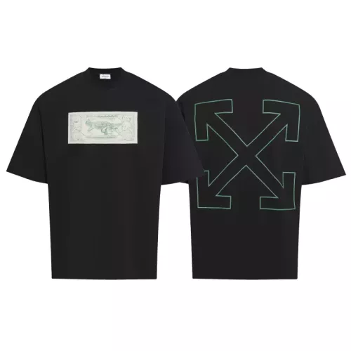 Off-White T-Shirts Short Sleeved For Unisex #1389838