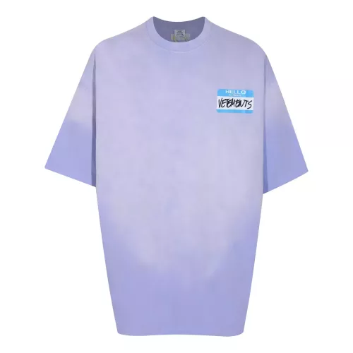 VETEMENTS T-Shirts Short Sleeved For Unisex #1390235