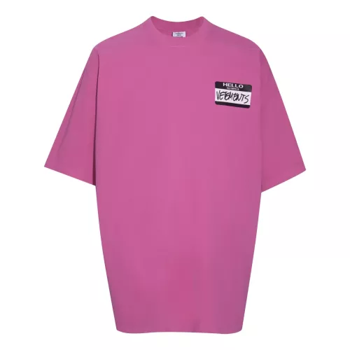 VETEMENTS T-Shirts Short Sleeved For Unisex #1390244