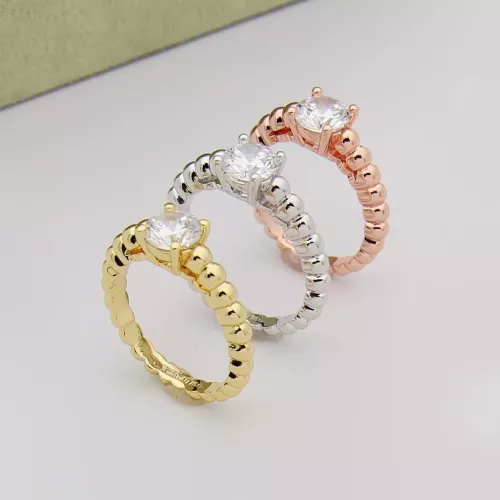 Replica Van Cleef & Arpels Rings In Gold For Women #1390290 $25.00 USD for Wholesale