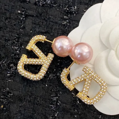 Replica Valentino Earrings For Women #1390864 $40.00 USD for Wholesale