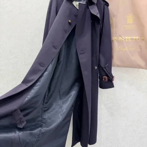 Replica Burberry Trench Coat Long Sleeved For Women #1390954 $190.00 USD for Wholesale