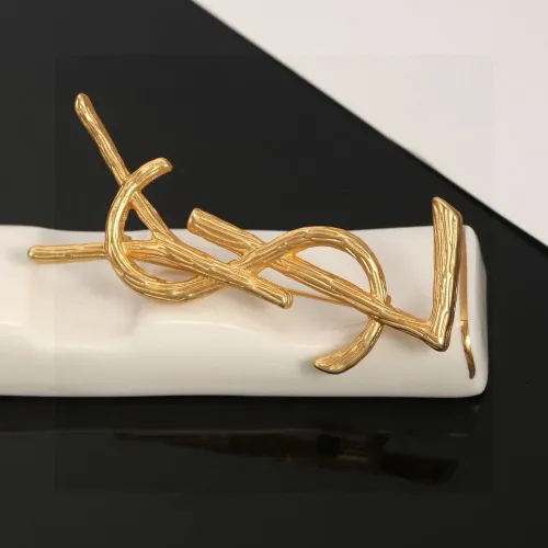 Replica Yves Saint Laurent Brooches For Women #1390998 $27.00 USD for Wholesale
