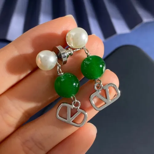 Replica Valentino Earrings For Women #1391009 $27.00 USD for Wholesale