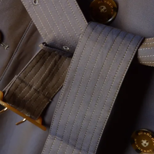 Replica Burberry Trench Coat Long Sleeved For Women #1391046 $172.00 USD for Wholesale