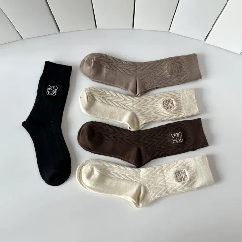 Replica LOEWE Socks #1391092 $29.00 USD for Wholesale