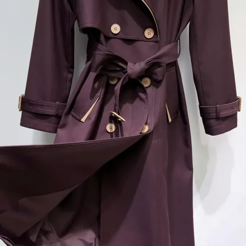 Replica Burberry Trench Coat Long Sleeved For Women #1391098 $132.00 USD for Wholesale