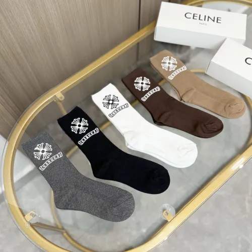 Replica Chrome Hearts Socks #1391133 $39.00 USD for Wholesale