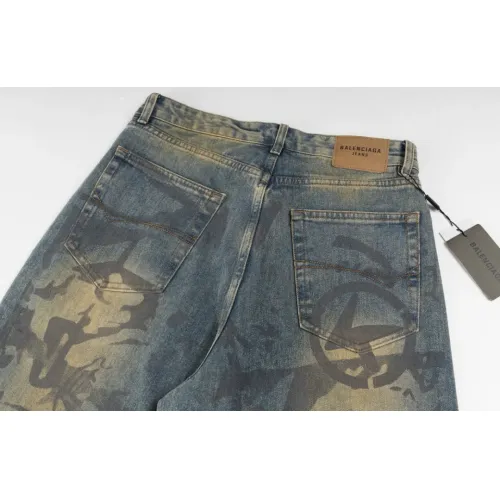 Replica Balenciaga Jeans For Unisex #1391384 $68.00 USD for Wholesale