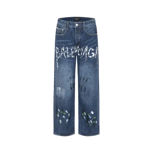 Replica Balenciaga Jeans For Unisex #1391429 $80.00 USD for Wholesale