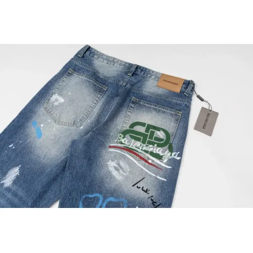 Replica Balenciaga Jeans For Unisex #1391432 $80.00 USD for Wholesale