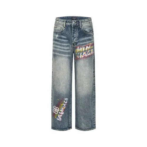 Replica Balenciaga Jeans For Unisex #1391433 $80.00 USD for Wholesale