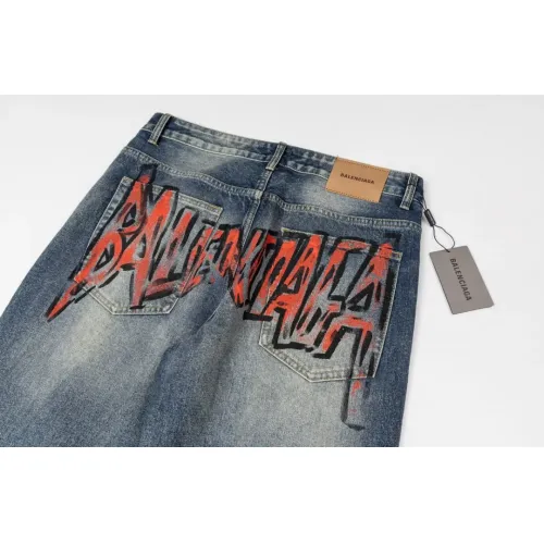 Replica Balenciaga Jeans For Unisex #1391439 $80.00 USD for Wholesale