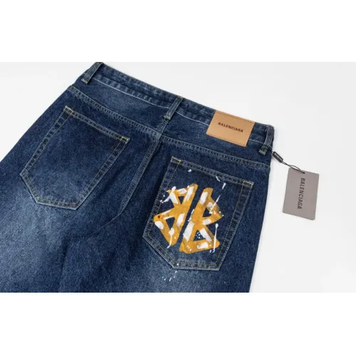 Replica Balenciaga Jeans For Unisex #1391443 $80.00 USD for Wholesale