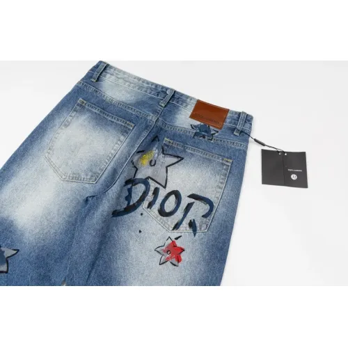 Replica Dolce & Gabbana D&G Jeans For Unisex #1391454 $80.00 USD for Wholesale