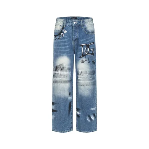Replica Dolce & Gabbana D&G Jeans For Unisex #1391455 $80.00 USD for Wholesale