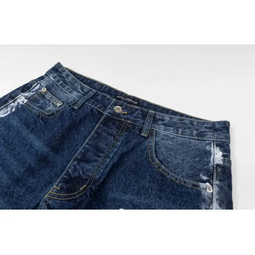 Replica Dolce & Gabbana D&G Jeans For Unisex #1391465 $80.00 USD for Wholesale