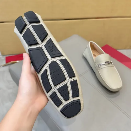 Replica Salvatore Ferragamo Leather Shoes For Men #1391724 $96.00 USD for Wholesale
